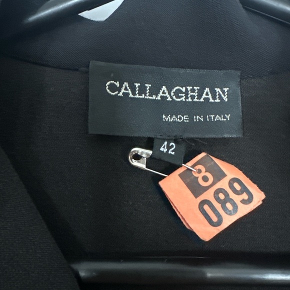 Designer Callaghan Quiet Luxury Elegant Black Long Sleeve Dress - Picture 3 of 4